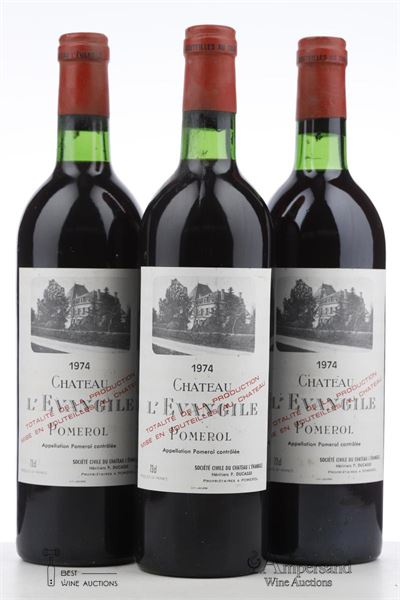 EVANGILE 1974 - Mc - 3 Bottles