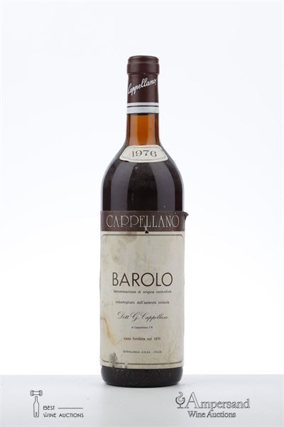 BAROLO 1976 - Cappellano - 1 Bottle