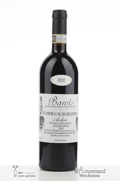 BAROLO ACCLIVI 2012 - Burlotto - 1 Bottle