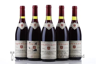 NUITS ST GEORGES LES PORETS ST GEORGES 1993 - Faiveley - 5 Bottles