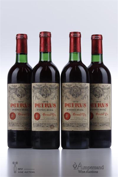 PETRUS 1972 - 4 Bottles