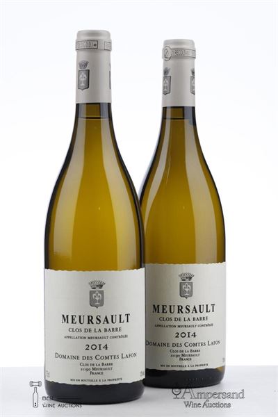 MEURSAULT CLOS DE LA BARRE 2014 - Comtes Lafon - 2 Bottles