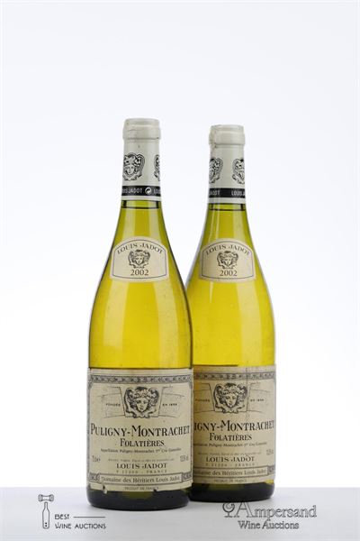 PULIGNY MONTRACHET FOLATIERES 2002 - Louis Jadot - 2 Bottles
