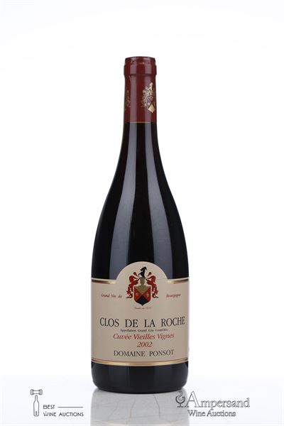 CLOS DE LA ROCHE VIEILLES VIGNES 2002 - Ponsot - 1 Bottle