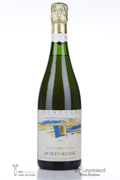 JACQUES SELOSSE MILLESIME GRAND CRU BLANC DE BLANCS 1990 - Jacques Selosse - Degorge 08/99 - 1 Bottle