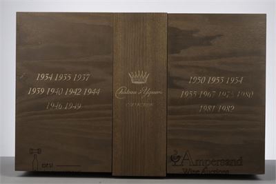 YQUEM LUXURY VINTAGE COLLECTION CASE  - Mc - 18 Bottles - Owc 18