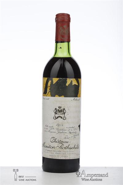 MOUTON ROTHSCHILD 1974 - Mc - 1 Bottle