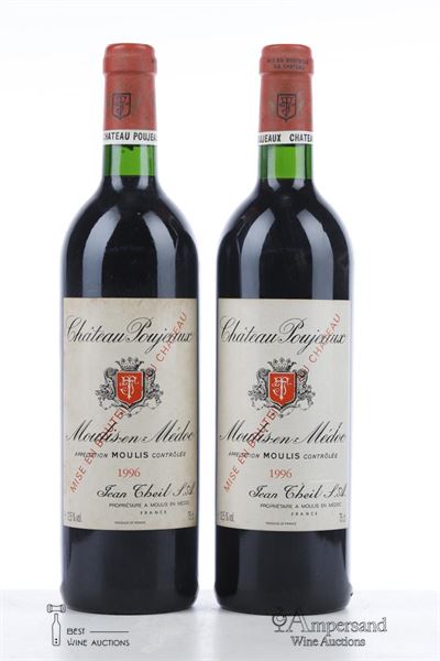 POUJEAUX 1996 - Mc - 2 Bottles