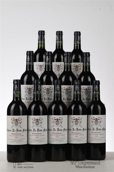 LA ROSE FIGEAC 1999 - Mc - 12 Bottles - Owc 12