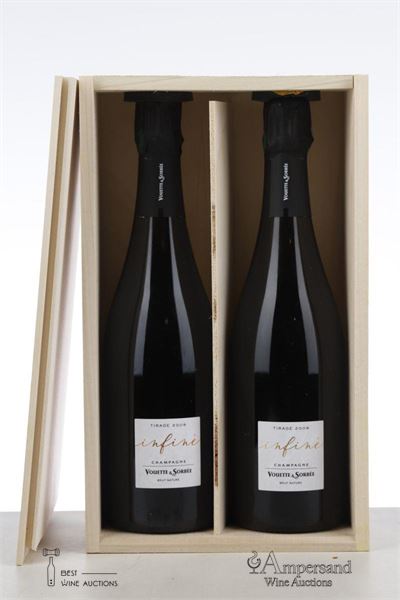 VOUETTE ET SORBEE INFINE BRUT NATURE 2009 - Vouette et Sorbee - 2 Bottles - Owc 2