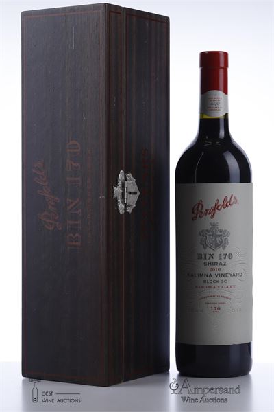 BIN 170 KALIMNA BLOCK 3C SHIRAZ 2010 - Penfolds - 1 Bottle - Owc 1