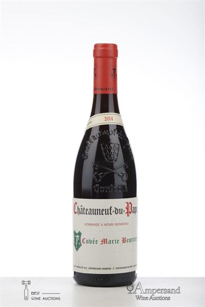 CHATEAUNEUF DU PAPE CUVEE MARIE BEURRIER 2014 - Henri Bonneau - 1 Bottle