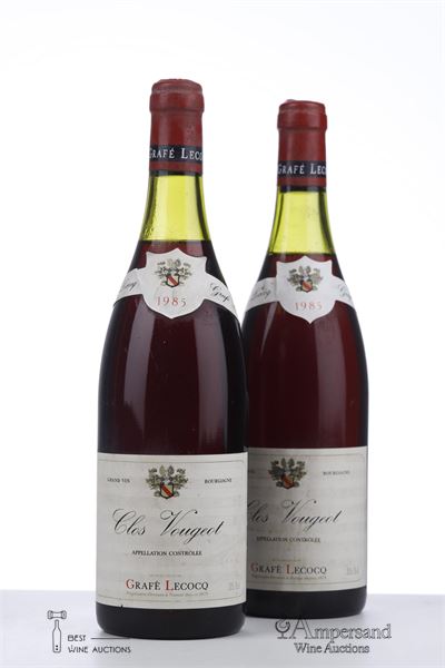 CLOS VOUGEOT 1985 - Grafe Lecocq - 2 Bottles