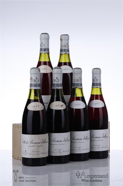 COTE DE BEAUNE VILLAGES 1985 - Leroy Negociant - 6 Bottles