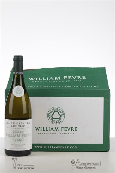 CHABLIS LES CLOS 2022 - William Fevre - 6 Bottles - Oc 6