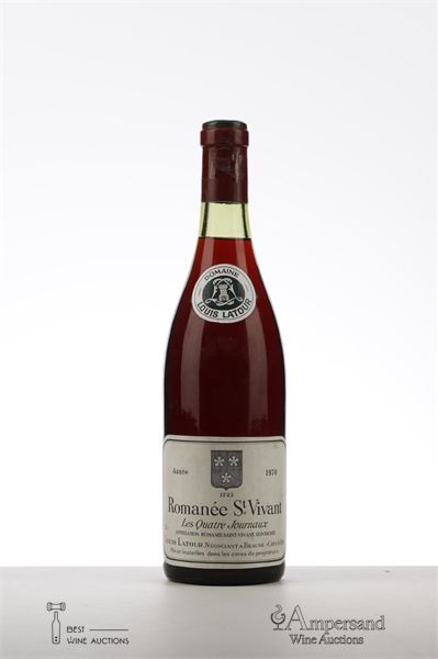 ROMANEE ST VIVANT LES QUATRE JOURNEAUX 1970 - Louis Latour - 1 Bottle
