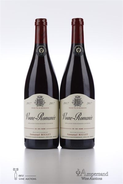 VOSNE ROMANEE 2017 - Emmanuel Rouget - 2 Bottles