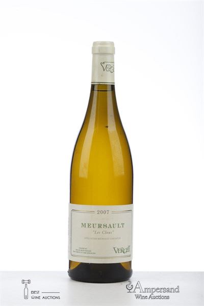 MEURSAULT LES CLOUS 2007 - Verget - 1 Bottle