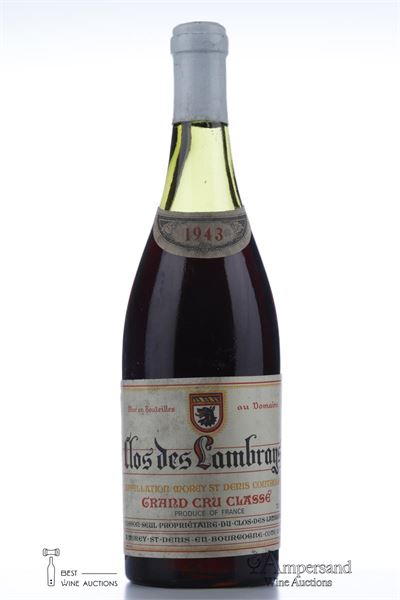 CLOS DES LAMBRAYS Domaine des Lambrays 1943 - 1 Bottle