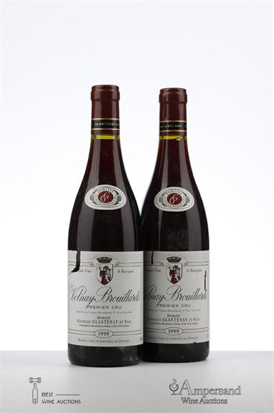 VOLNAY BROUILLARDS 1999 - Georges Glantenay - 2 Bottles