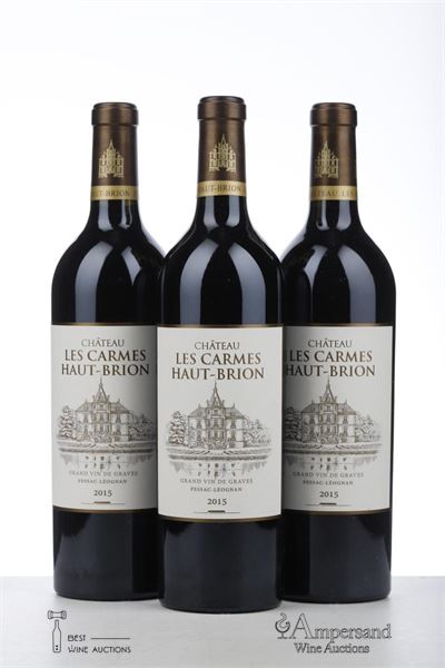 LES CARMES HAUT BRION 2015 - Mc - 3 Bottles