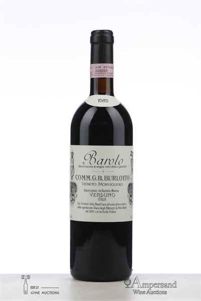 BAROLO VIGNETO MONVIGLIERO 1989 - Burlotto - 1 Bottle