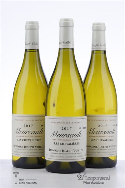 MEURSAULT LES CHEVALIERES 2017 - Joseph Voillot - 3 Bottles