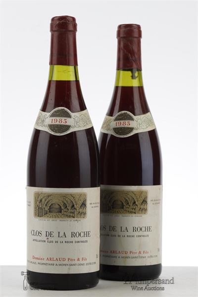 CLOS DE LA ROCHE 1985 - Arlaud - 2 Bottles