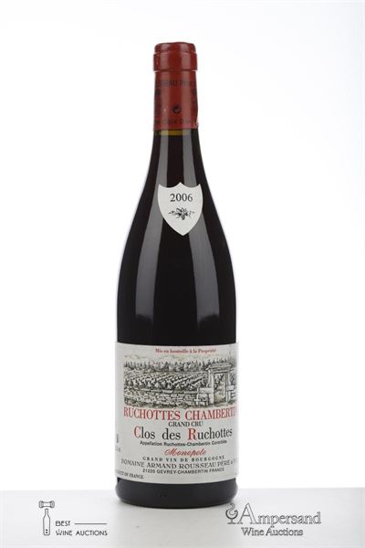 RUCHOTTES CHAMBERTIN CLOS DES RUCHOTTES 2006 - Armand Rousseau - 1 Bottle