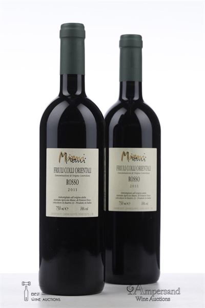 ROSSO COLLI ORIENTALI 2011 - Miani - 2 Bottles