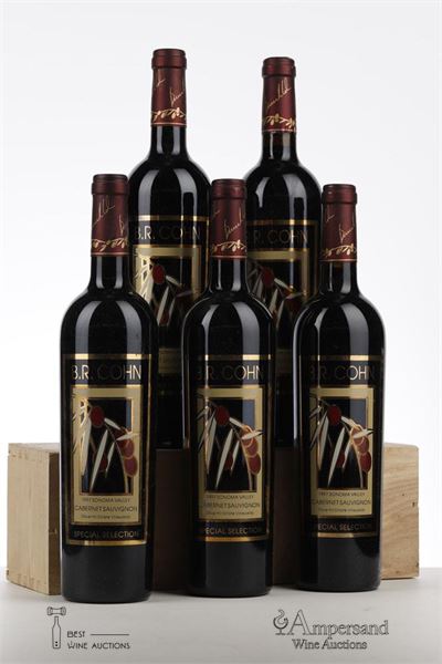 B.R.COHN SPECIAL SELECTION 1997 - Olive Hill Estate - 5 Bottles