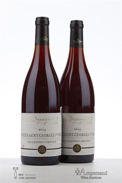 NUITS ST GEORGES LES CHAINES CARTEAUX 2014 - Dupasquier - 2 Bottles