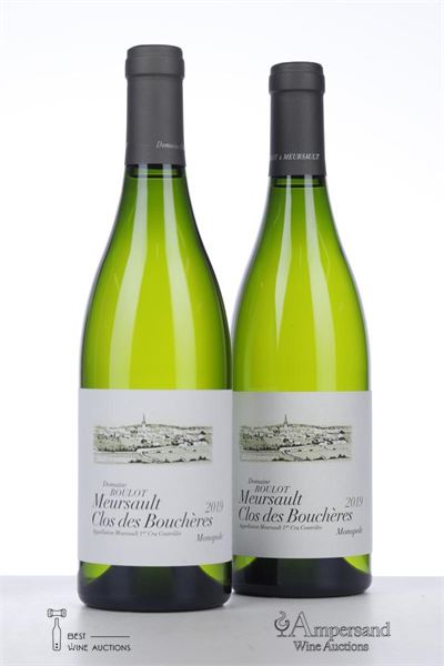 MEURSAULT CLOS DES BOUCHERES 2019 - Roulot - 2 Bottles