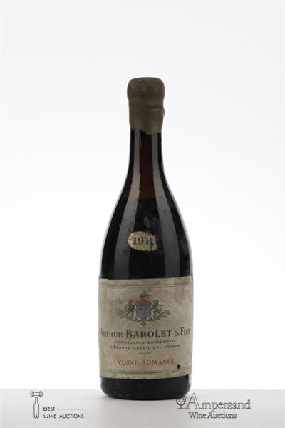VOSNE ROMANEE 1945 - Arthur Barolet - 1 Bottle