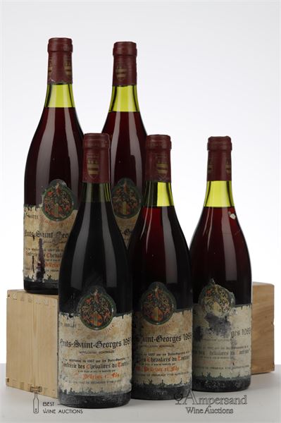 NUITS ST GEORGES 1985 - Pelletier - 5 Bottles