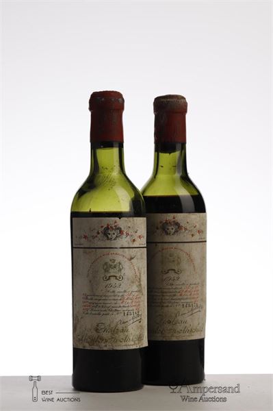 MOUTON ROTHSCHILD 1952 - Mc - 2 x 0,375Ltr