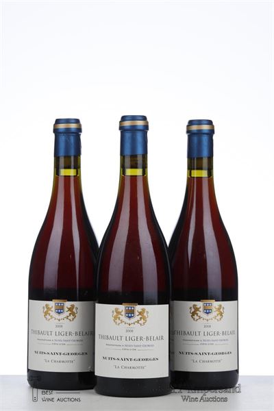NUITS ST GEORGES LA CHARMOTTE 2008 - Thibault Liger Belair - 3 Bottles