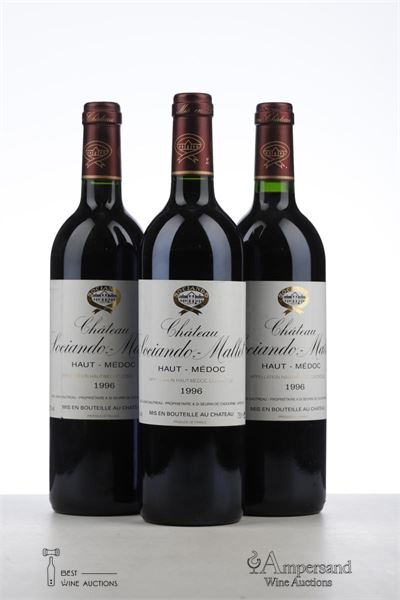 SOCIANDO MALLET 1996 - Mc - 3 Bottles