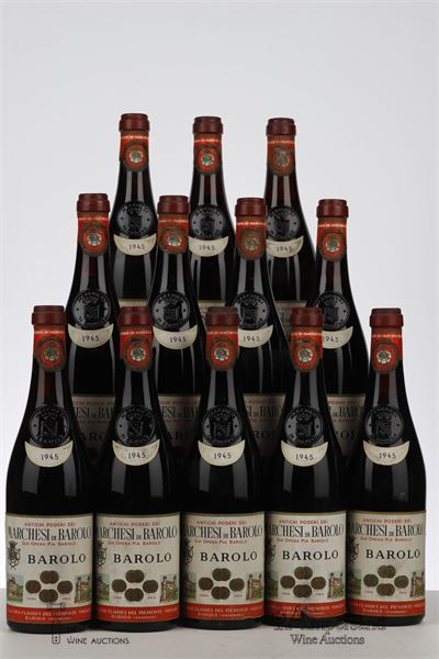 BAROLO 1945 - Marchesi di Barolo - 12 Bottles