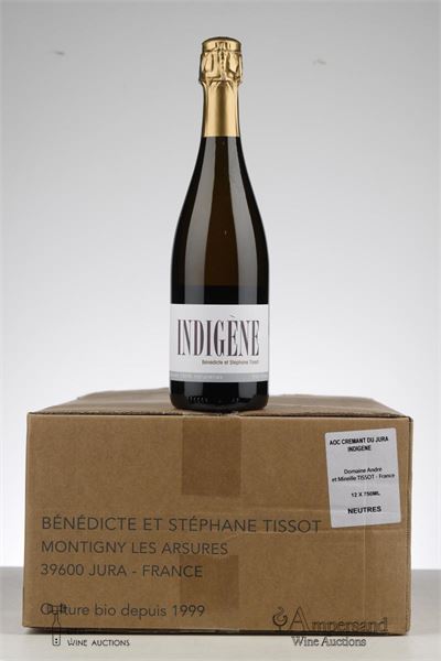 CREMANT DU JURA INDIGENE NV -  Andre & Mireille Tissot - 12 Bottles - Oc 12