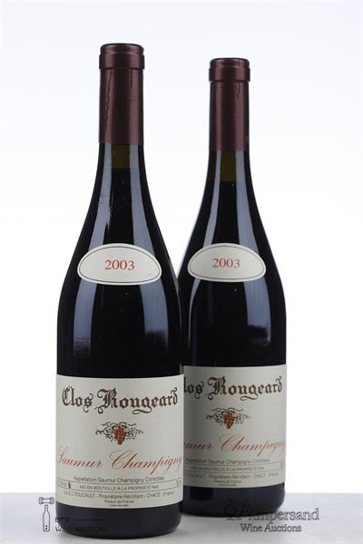 CLOS ROUGEARD 2003 - Clos Rougeard - Foucault - 2 Bottles