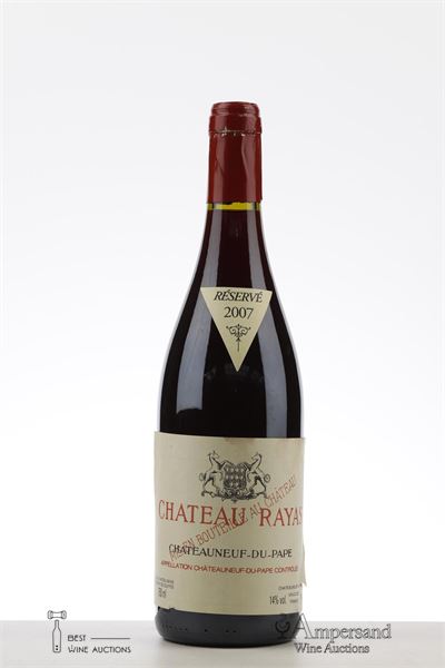 CHATEAUNEUF DU PAPE RAYAS 2007 - Reynaud - 1 Bottle
