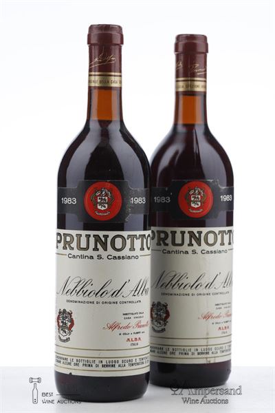 NEBBIOLO D'ALBA 1983 - Prunotto - 2 Bottles
