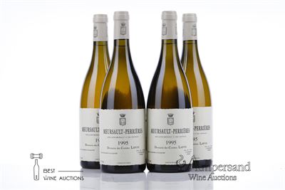 MEURSAULT PERRIERES 1995 - Comtes Lafon - 4 Bottles