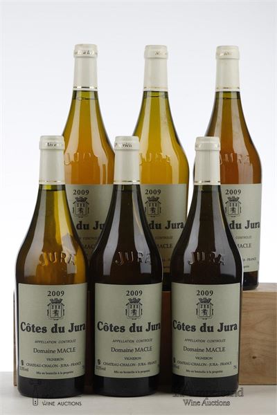 COTES DU JURA BLANC 2009 - Domaine Macle - 6 Bottles