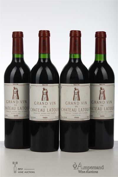 LATOUR 1986 - Mc - 4 Bottles