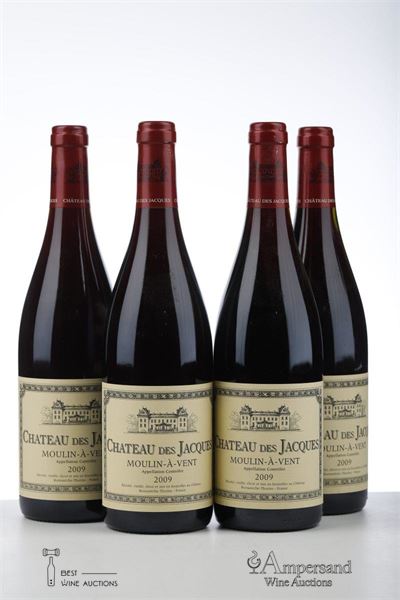 MOULIN A VENT 2009 - Chateau des Jacques - 4 Bottles