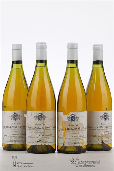 BIENVENUE BATARD MONTRACHET 1990 - Ramonet mise Savour Club - 4 Bottles