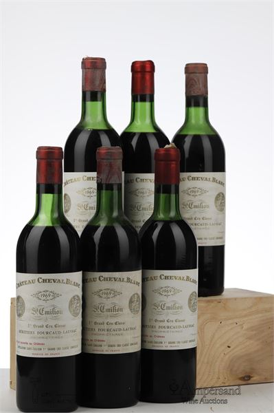 CHEVAL BLANC 1969 - 6 Bottles