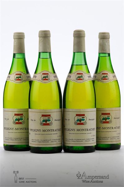 PULIGNY MONTRACHET 1978 - Francois Carillon - 4 Bottles